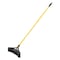 Rubbermaid Commercial Maximizer Push-to-Center Broom, 18", Polyprop Bristles, Yellow/Black 2018727 - alternate 1